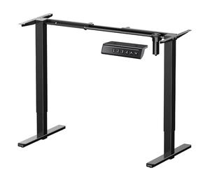 ErGear Gambe da scrivania elettriche, 4 impostazioni di altezza di memoria, altezza regolabile in altezza, gambe per tavolo fino a 120 cm, stazione di lavoro ergonomica con base convertitore, solo