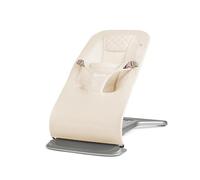 Ergobaby 3-in-1 Evolve Bouncer Mesh, Sdraietta ergonomica per neonati dalla nascita ai più piccoli, Altalena traspirante con inserto per neonati (2,5 kg - 13,2 kg), Cream