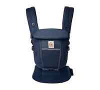 Ergobaby Marsupio Adapt per neonati, 3 posizioni mesh SoftFlex marsupio anteriore ergonomico marsupio posteriore per neonati, Midnight Blue