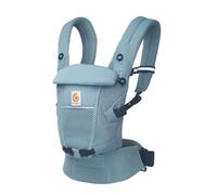 Ergobaby Marsupio Adapt per neonati, 3 posizioni mesh SoftFlex marsupio anteriore ergonomico marsupio posteriore per neonati, Slate Blue