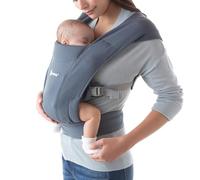 Ergobaby Embrac, marsupio per neonati, 3,2-11,3 kg, colore: Blu Oxford