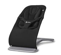 Ergobaby Evolve 3-in-1 Sdraietta per Bambini da 2,5 a 13,2 kg | Sdraietta a Dondolo a Più Posizioni, Altezze Regolabili, Imbracatura di Sicurezza e Inserto per Neonati, Onyx Black