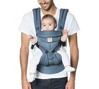 Ergobaby Omni 360 Cool Air Mesh Marsupio Neonati Ergonomico 0 36 Mesi, 4-in-1 Zaino Porta Bebe Traspirante, Oxford Blue
