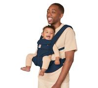 Ergobaby Omni 360 Cool Air Mesh Marsupio Neonati Ergonomico 0 36 Mesi, 4-in-1 Zaino Porta Bebe Traspirante, Midnight Blue
