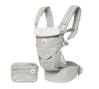 Ergobaby Omni 360 Marsupio Neonati Ergonomico, 4-Posizioni Porta-Bebe per 0 Mesi a Bambino 20kg, Pearl Grey