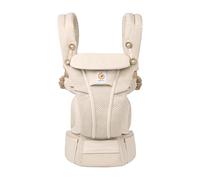 Marsupio Ergobaby Omni Breeze per neonati, 4 posizioni SoftFlex Mesh marsupio anteriore ergonomico marsupio posteriore per neonati (Natural Beige)