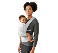 Ergobaby Omni Lite, marsupio per neonati e bambini da 0 a 24 mesi | Marsupio ergonomico in rete con supporto per testa e collo, posizione sana sui fianchi, da 3,2 a 15,9 kg, grigio perla
