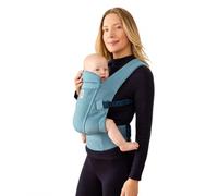 Ergobaby Omni Lite, marsupio per neonati e bambini da 0 a 24 mesi | Marsupio ergonomico in rete con supporto per testa e collo, posizione sana sui fianchi, da 3,2 a 15,9 kg, blu ardesia