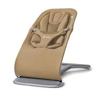 Ergobaby Sdraietta 3-in-1 Evolve, sdraietta ergonomica per neonati dalla nascita fino ai più piccoli, altalena con inserto per neonati (2,5 kg - 13,2 kg), Camel