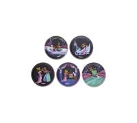 ergobag accessori per lo zaino Kletties-Set Prinzessin auf dem Eis 2 multicolore