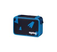ergobag Astuccio maxi | Set da 40 pezzi con matite colorate e pennarelli Lyra, righello, forbici e scomparto per monete, ideale per la scuola