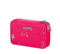 ergobag Astuccio maxi | Set da 40 pezzi con matite colorate e pennarelli Lyra, righello, forbici e scomparto per monete, ideale per la scuola