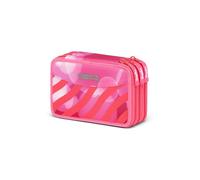 ergobag Astuccio maxi set da 40 pezzi, matite colorate e pennarelli Lyra, scomparto per monete, righello, forbici WonBearful Unicorn - Pink