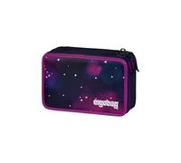 ergobag Astuccio maxi set da 40 pezzi, matite colorate e pennarelli Lyra, scomparto per monete, righello, forbici Bearlaxy - Lilla