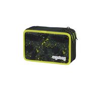 ergobag Astuccio maxi set da 40 pezzi, matite colorate e pennarelli Lyra, scomparto per monete, righello, forbici HarvestBear - Grigio