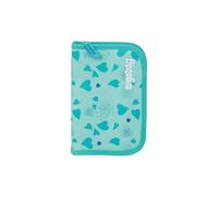 ergobag Astuccio rigido HorsedreamBear - Turchese | Set da 22 pezzi con matite colorate Lyra e righello, scomparto per l'orario e scomparto per monete, ideale per la scuola