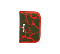 ergobag Astuccio rigido Set da 22 pezzi, matite colorate Lyra, scomparto per orario, scomparto per monete, righello Fire DragonBear - Arancione