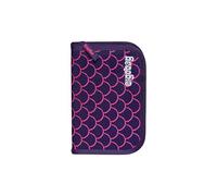ergobag Astuccio rigido Set da 22 pezzi, matite colorate Lyra, scomparto per orario, scomparto per monete, righello Pearl DiveBear - Lilla