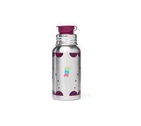 ergobag Borraccia in acciaio inox con diversi motivi per bambini, 500 ml, senza BPA, a prova di perdite, facile da pulire, Stella del cavallo - argento, 500 ml