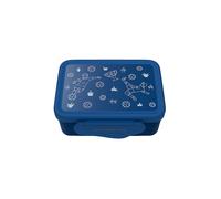 ERGOBAG Brotdose in acciaio inox con motivo a calcio