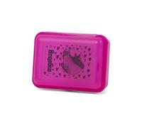 ergobag Contenitore per il pranzo con motivo e scomparto separatore, senza BPA, lavabile in lavastoviglie, robusto, adatto ai bambini, colore: rosa