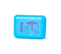 ergobag Contenitore per il pranzo con motivo e scomparto separatore, senza BPA, lavabile in lavastoviglie, robusto, adatto ai bambini, a forma di sirena, blu