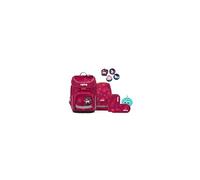 ergobag cubo Bundle Set AW25/26, zaino scolastico ergonomico classico 6 pezzi prima elementare Bearicorn - Bacche