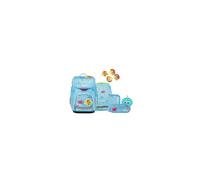 ergobag cubo Bundle Set AW25/26, zaino scolastico ergonomico classico 6 pezzi prima elementare Bearwitched - Blu