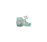 ergobag cubo light Bundle Set AW25/26, zaino scolastico ergonomico, extra leggero, set da 6 pezzi, 860 g Magic BubbleBear - Mint