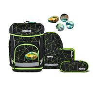 Ergobag cubo light Set di borse per la scuola 6 pezzi verde