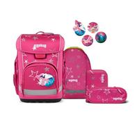 Ergobag cubo light Set di borse per la scuola 6 pezzi viola