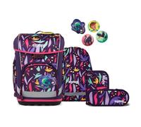 Ergobag cubo light Set di borse per la scuola 6 pezzi viola