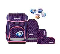 Ergobag cubo light Set di borse per la scuola 6 pezzi viola