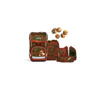 ergobag cubo light set zaino per la scuola ergonomico, superleggero, set da 5 pezzi, 780 g