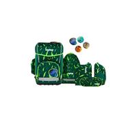 ergobag cubo light set zaino per la scuola ergonomico, superleggero, set da 5 pezzi, 780 g