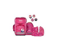 ergobag cubo light set zaino per la scuola ergonomico, superleggero, set da 5 pezzi, 780 g