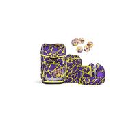 Ergobag Set di zaini scolastici Cubo Light 6 pz. incl. set Klettie SuBärkraft (TAS002047)