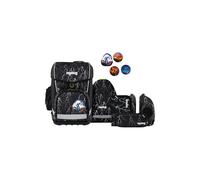 ergobag cubo light set zaino per la scuola ergonomico, superleggero, set da 5 pezzi, 780 g
