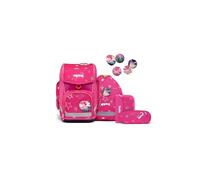 Ergobag Cubo Schulranzen-Set Sternzaubär, Zaino Unisex-Adult, Rosa, One Size