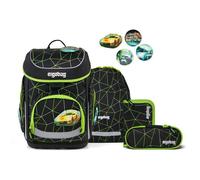 Ergobag cubo Set di borse per la scuola 5 pezzi verde