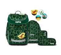 Ergobag cubo Set di borse per la scuola 5 pezzi verde