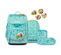 Ergobag cubo Set di borse per la scuola 5 pezzi verde