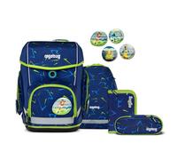 Ergobag Cubo Set di borse per la scuola blu