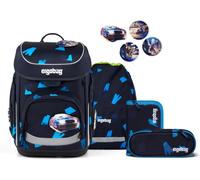 Ergobag CUBO SET zaino sacca portapenne Ergonomico Eco Resistente Crime Huntbear