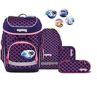 Ergobag CUBO SET zaino sacca portapenne Ergonomico Eco Resistente PEARL