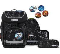Ergobag CUBO SET zaino sacca portapenne Ergonomico Eco Resistente REFLECTBEAR