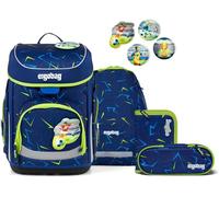 Ergobag CUBO SET zaino sacca portapenne Ergonomico Eco Resistente Runbear