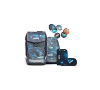 ergobag cubo set zaino scolastico ergonomico classico 5 pezzi prima elementare