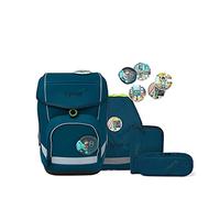 ergobag Cubo Zaino scolastico con accessorio set di 5pz.