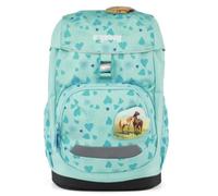 ergobag flex flessibile, ergonomico, leggero, 24 litri, per bambine e bambini HorsedreamBear - Turchese